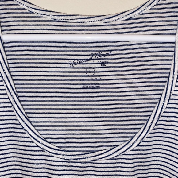 Universal Thread Striped Racerback Workout Tank - Picture 3 of 6